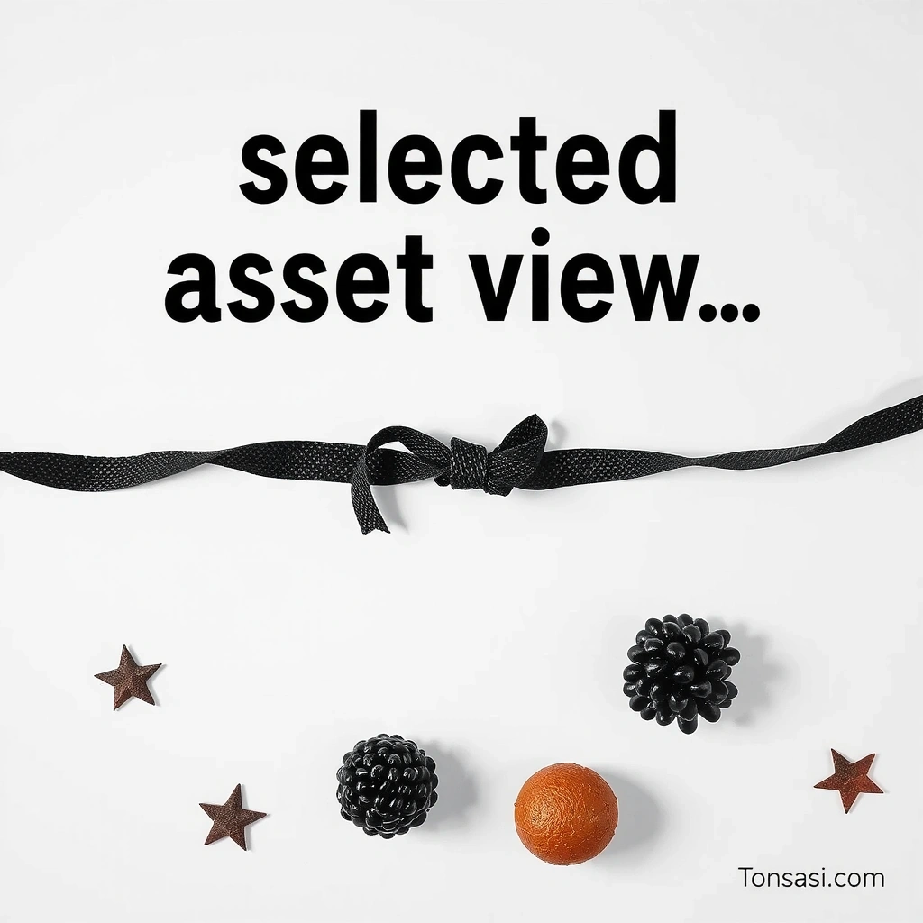 Selected Asset View